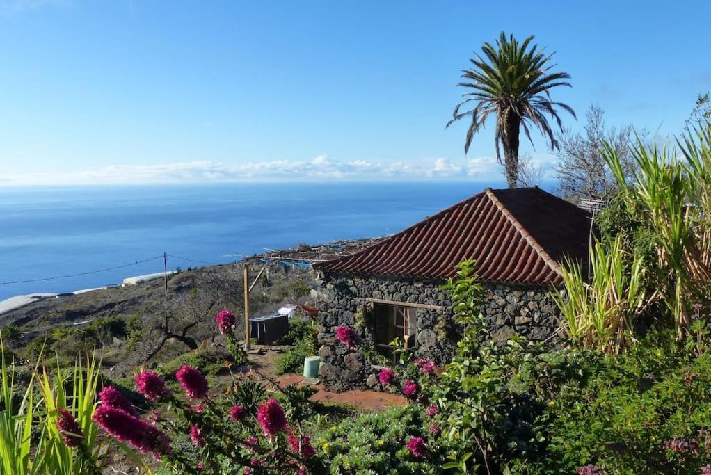 Casita En El Campo Con Vista Al Oceano Villa Tijarafe Eksteriør bilde
