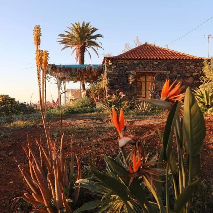 Casita En El Campo Con Vista Al Oceano Villa Tijarafe Eksteriør bilde