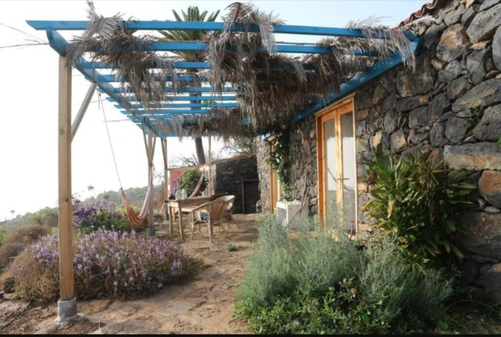Casita En El Campo Con Vista Al Oceano Villa Tijarafe Eksteriør bilde