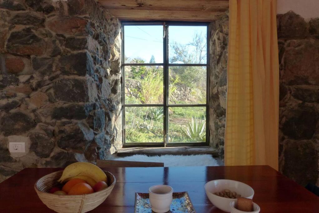 Casita En El Campo Con Vista Al Oceano Villa Tijarafe Eksteriør bilde