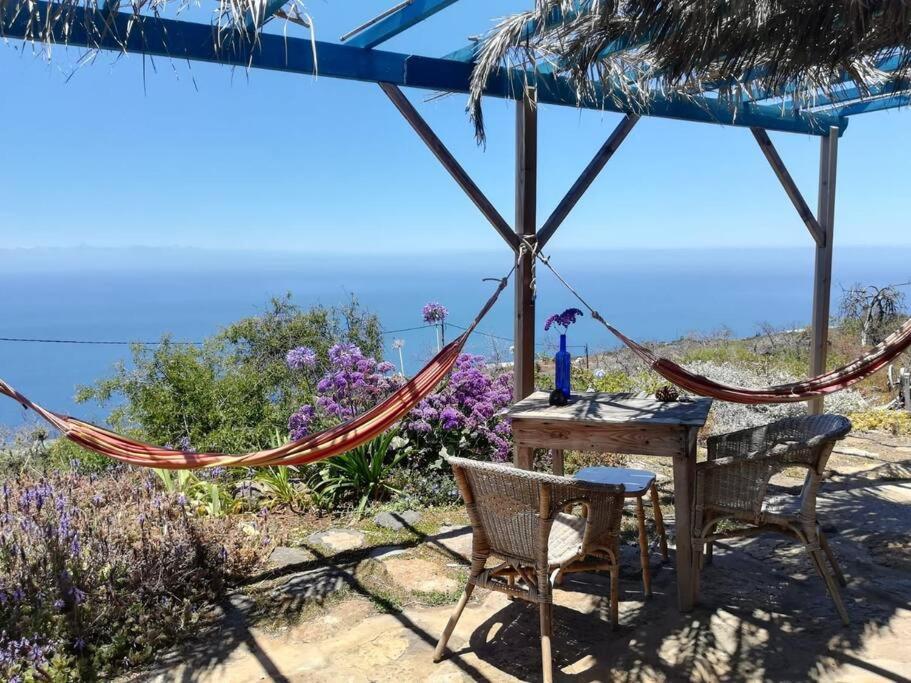 Casita En El Campo Con Vista Al Oceano Villa Tijarafe Eksteriør bilde