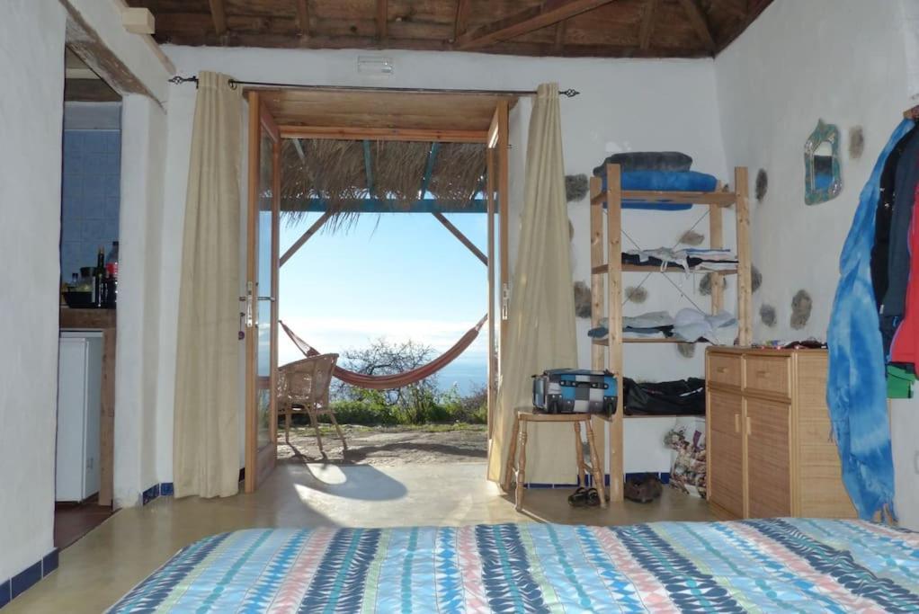 Casita En El Campo Con Vista Al Oceano Villa Tijarafe Eksteriør bilde