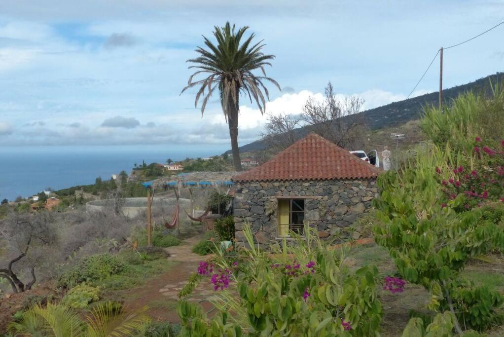 Casita En El Campo Con Vista Al Oceano Villa Tijarafe Eksteriør bilde