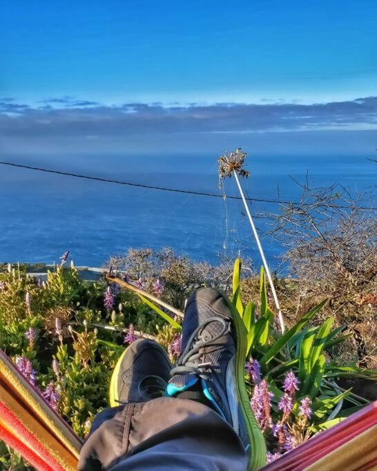 Casita En El Campo Con Vista Al Oceano Villa Tijarafe Eksteriør bilde